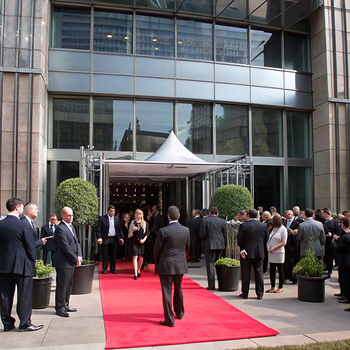 group-people-are-walking-down-red-carpet-outside-building